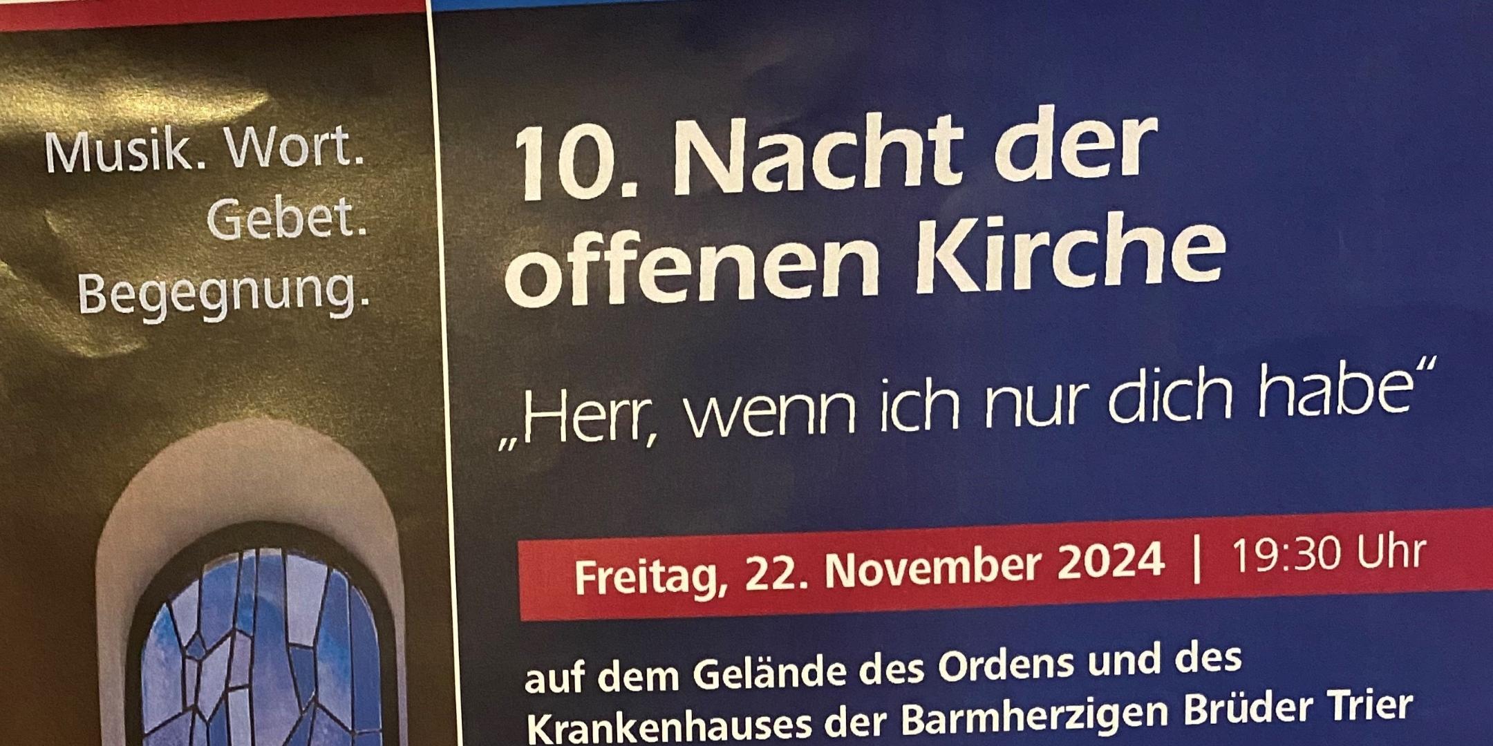 Nacht der offenen Kirchen